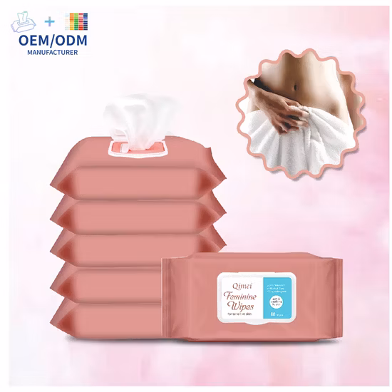 Hygiene Wipes Antibacterial Intimate Feminine Wet Wipes Adult Wipes