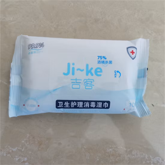 para limpeza e higienização, toalhetes umedecidos desinfetantes descartáveis ​​aprovados pela FDA e EPA/lenços higienizantes/ toalhetes para mãos e academia/lenços umedecidos Ipa/lenços umedecidos Alochol/lenços antibacterianos