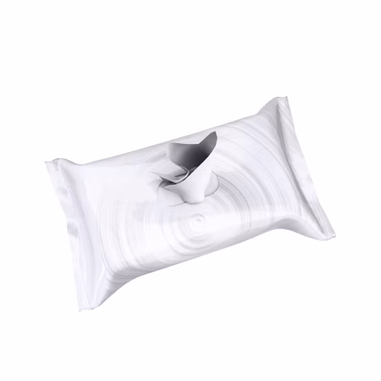 Lenços umedecidos biodegradáveis ​​para bebês com tecido natural de bambu 100%/lenços umedecidos orgânicos/lenços faciais de embalagem única