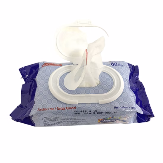 Toalhetes de água compostáveis ​​naturais ecológicos personalizados da China, peso 40g, 80 unidades, para bebês, lenços umedecidos de bambu orgânicos biodegradáveis ​​para bebês