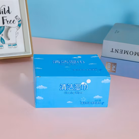 Refrescos antibacterianos Limpeza Toalhetes úmidos laváveis ​​Limpeza sem fiapos Toalhetes higienizantes à mão com álcool em baldes